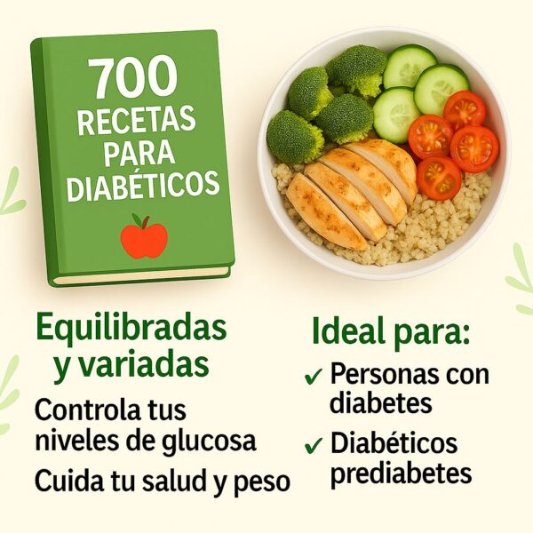 700 RECETAS PARA DIABETICOS!
