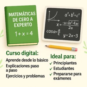 LIBRO DE MATEMATICAS DE CERO A EXPERTO!
