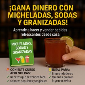 MICHELADAS, SODAS Y GRANIZADAS