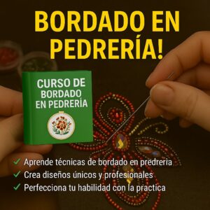 BORDADO EN PEDRERIA