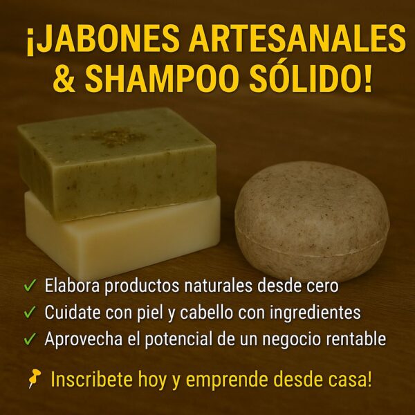 JABONES ARTESANALES -SHAMPOO SOLIDO