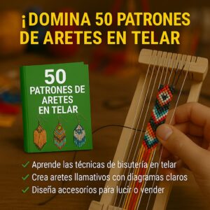50 PATRONES DE ARETES EN TELAR