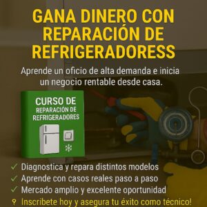 CURSO REPARACION DE REFRIGERADORES!