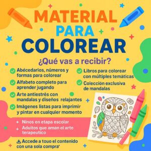 MATERIAL PARA COLOREAR