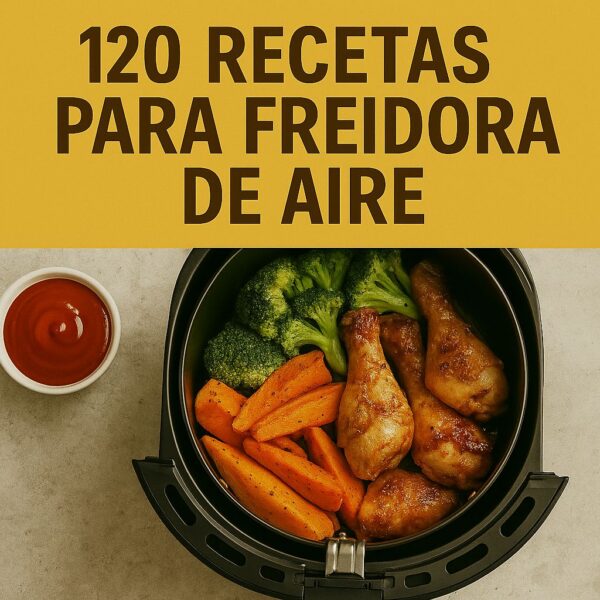 120 RECETAS PARA FREIDORA DE AIRE!!!