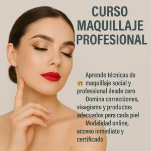 CURSO MAQUILAJE PROFESIONAL