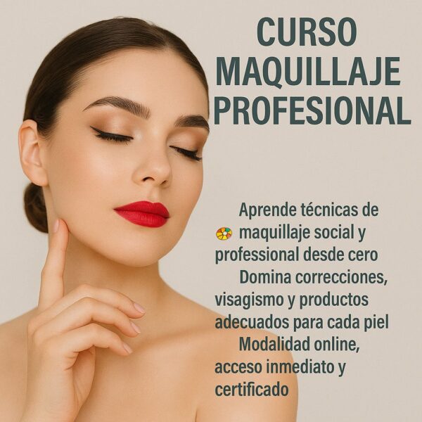 CURSO MAQUILAJE PROFESIONAL