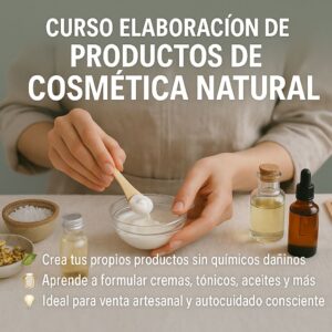 CURSO ELABORACION DE PRODUCTOS DE COSMETICA NATURAL