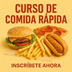CURSO DE COMIDA RAPIDA