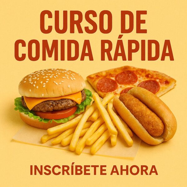 CURSO DE COMIDA RAPIDA