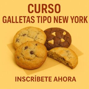 CURSO GALLETAS TIPO NEW YORK