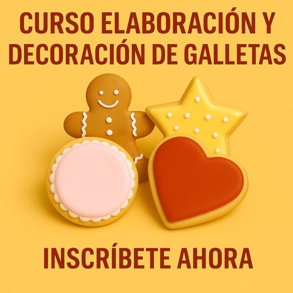 CURSO ELABORACION Y DECORACION DE GALLETAS