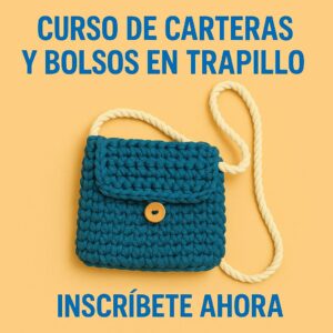 CURSO DE CARTERAS Y BOLSOS EN TRAPILLO