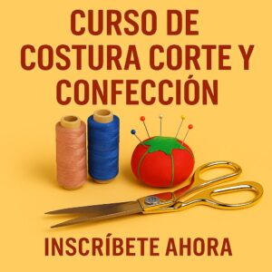 CURSO DE COSTURA CORTE Y CONFECCION