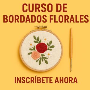 CURSO DE BORDADOS FLORALES
